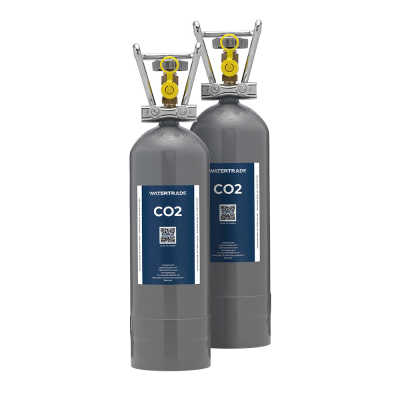 2 kg CO2 flasker (2 pak) CO2 flasker