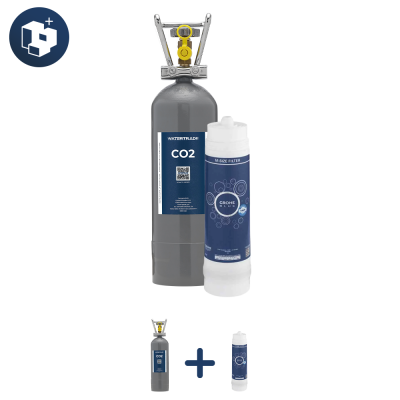 GROHE Blue Pro startsæt. 2 kg CO2 + M filter Bundles