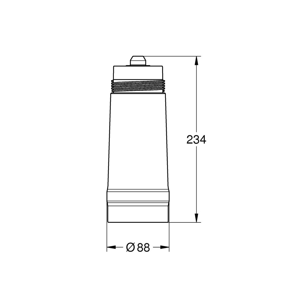 GROHE Blue/Red filter size S kapacitet 600 liter GROHE Red filter