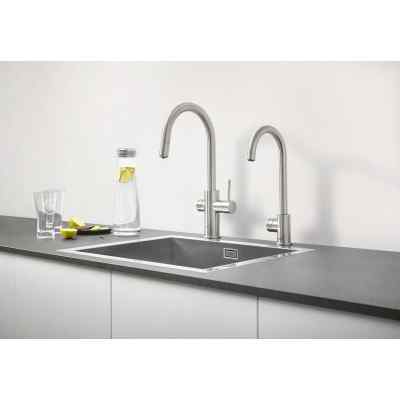 GROHE Blue Professional inkl Hane m. C-tud & udtræk i supersteel. Inkl montering GROHE Blue Professional