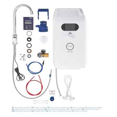 GROHE Blue Professional Mono hane m. C-tud i krom. Inkl. Montering GROHE Blue Pro