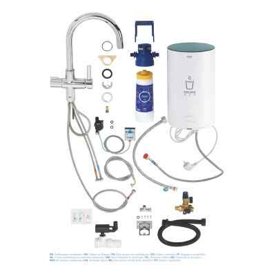 GROHE Red Basic model - C-tud - Krom GROHE Red Anlæg