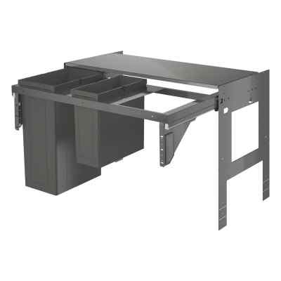 Affaldsspand 90cm, 29+11L Affaldssorteringssystem